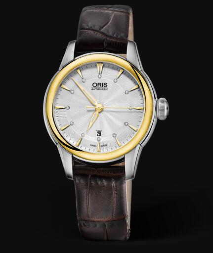 Review Oris Artelier Date Diamonds 31mm Replica Watch 01 561 7687 4351-07 5 14 70FC